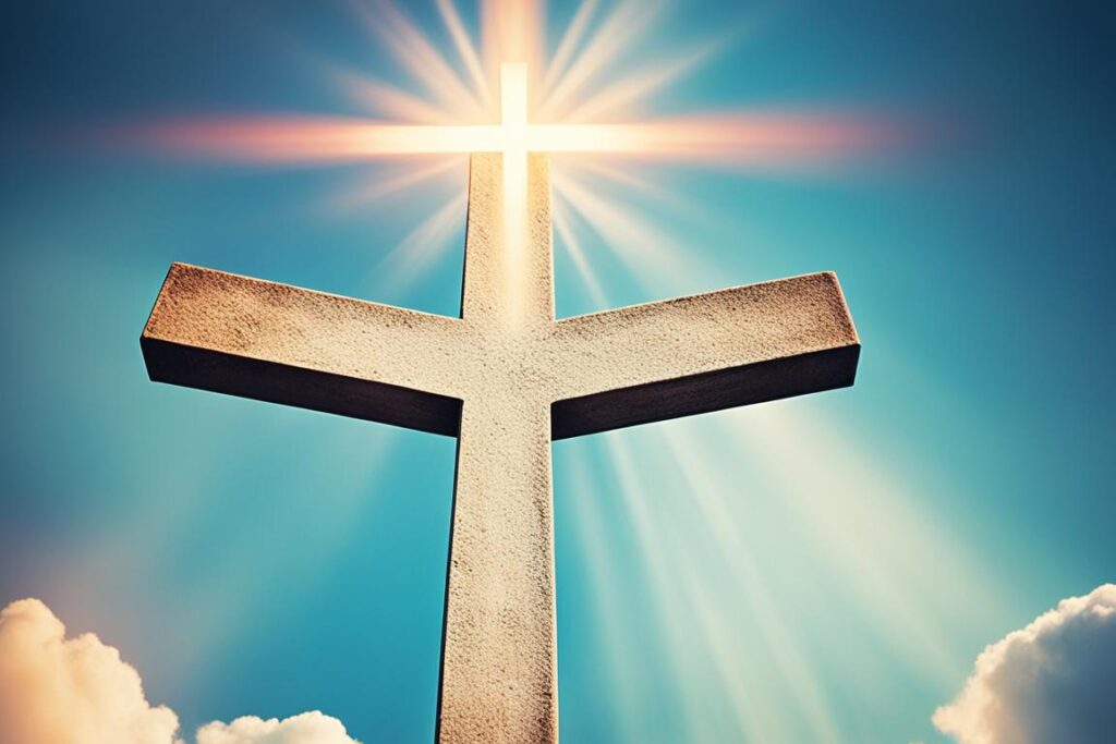 A cruz de Cristo como símbolo de redenção e justificação