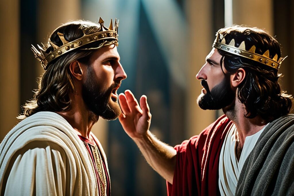Análise do diálogo entre Jesus e Pilatos