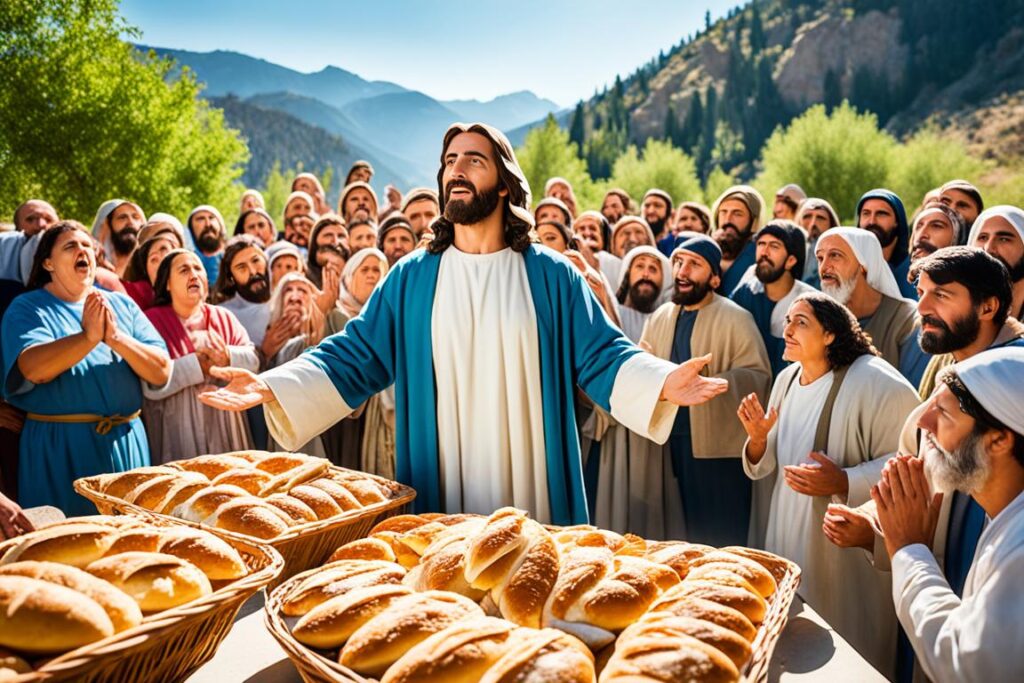 Como Jesus alimentou os 5.000?