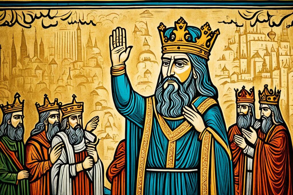 Como os reis e profetas interagiram na história bíblica?