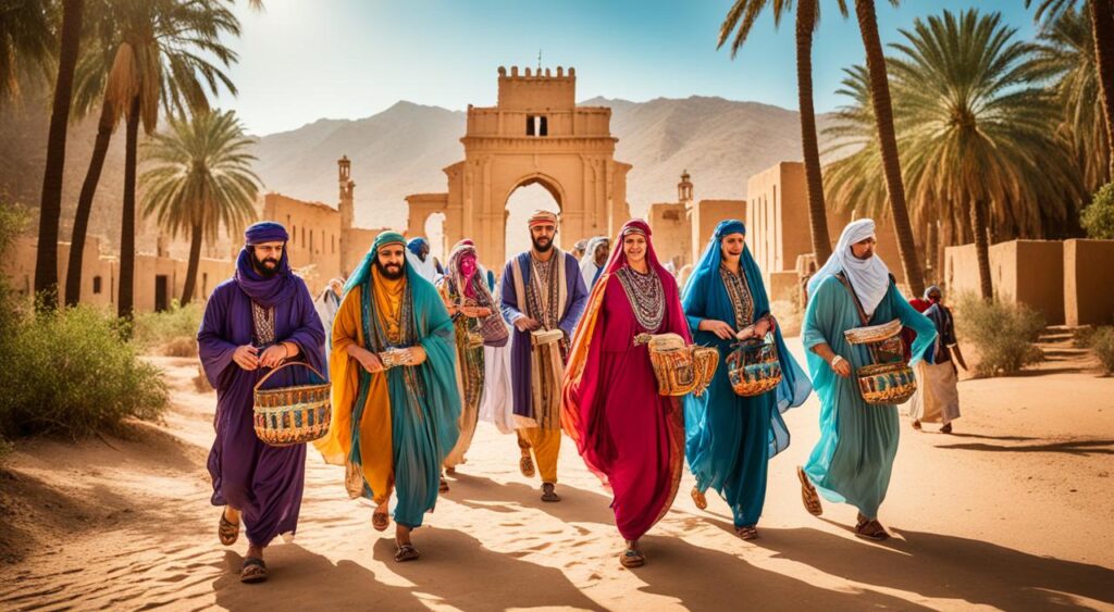 Costumes do Oriente Médio da época bíblica