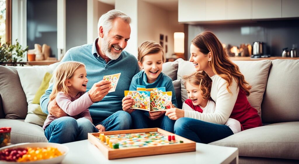 Criação de um lar harmonioso com amor na família