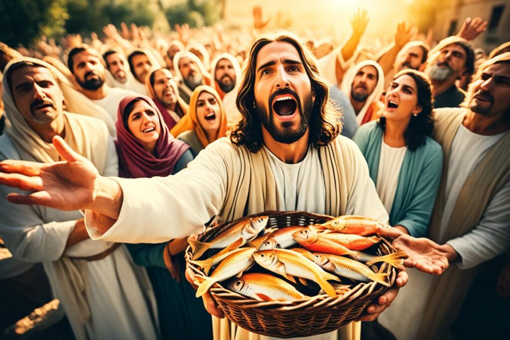 Multiplicação dos pães por Jesus