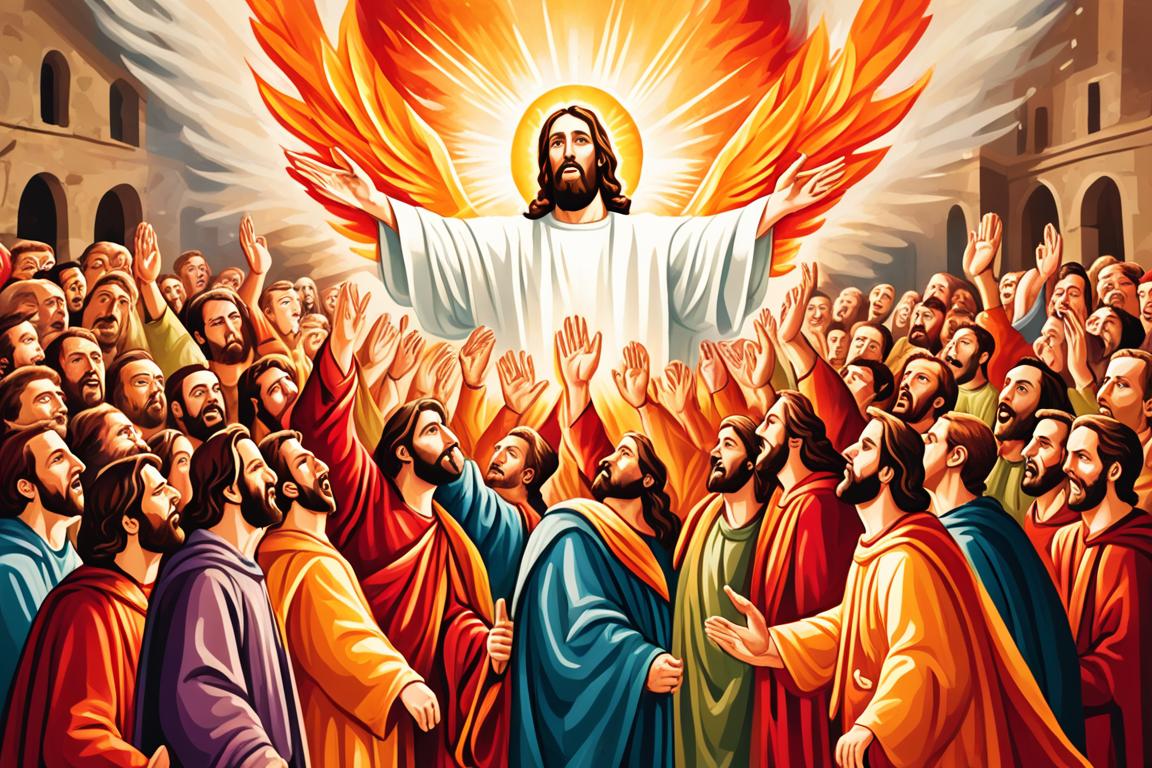 O que aconteceu no Pentecostes após a ascensão de Jesus?
