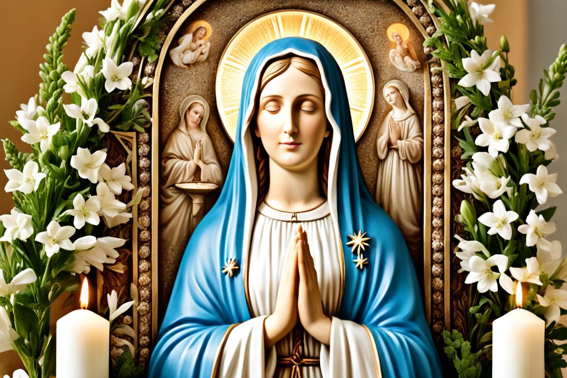 Qual é a importância de Maria, mãe de Jesus, no cristianismo?