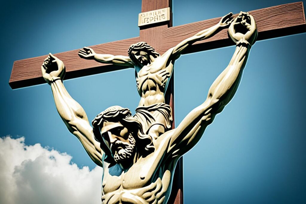 Qual é o significado teológico da crucificação de Jesus?