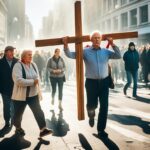 Quem ajudou Jesus a carregar a cruz?