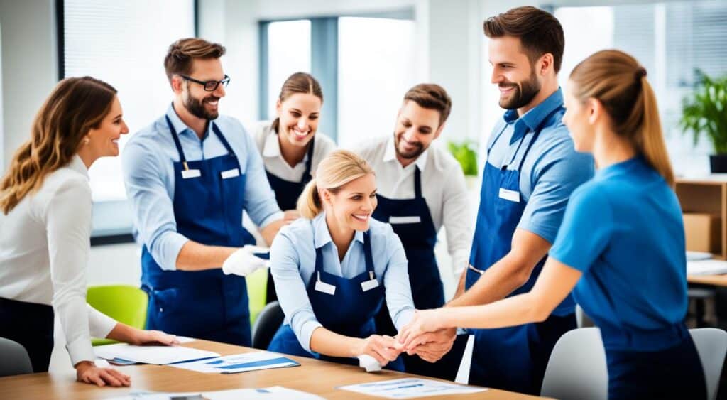 liderança servidora no ambiente de trabalho