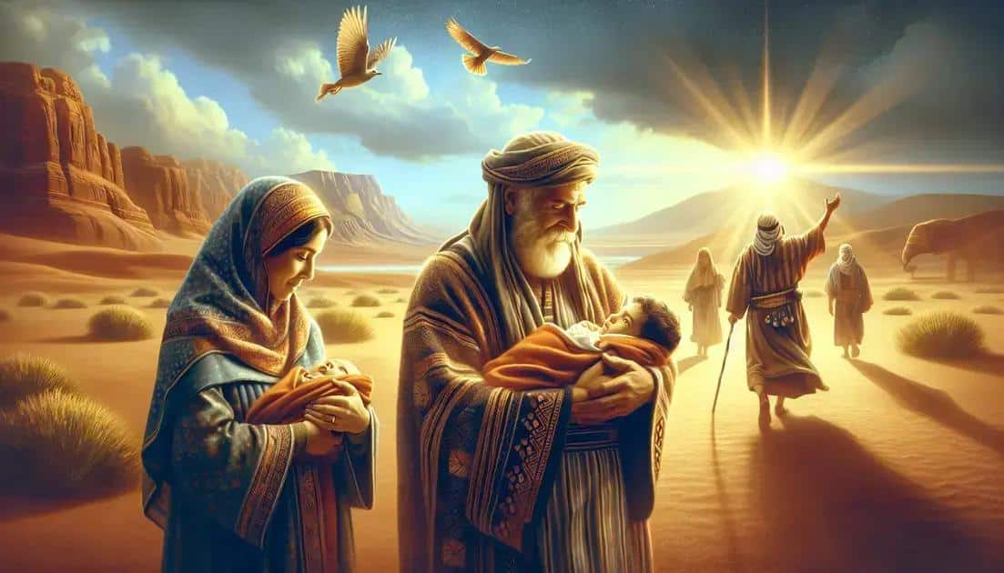 A Alegria de Abraão e Sara