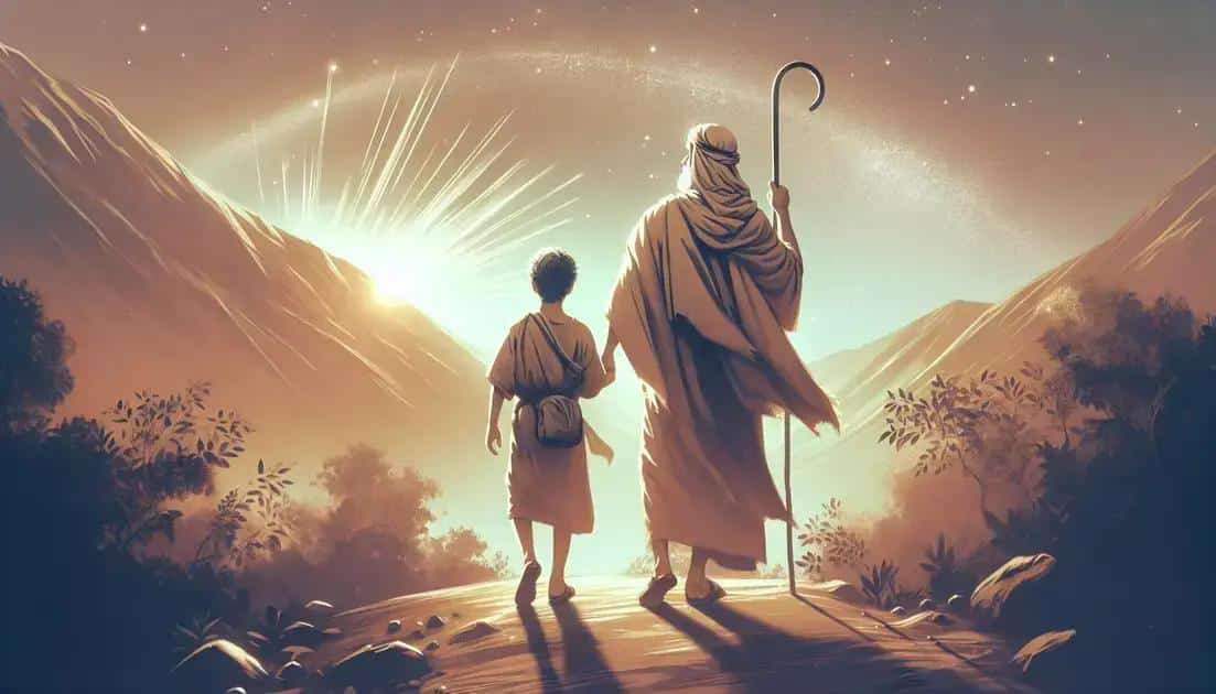 A Preparação para o Sacrifício de Isaque