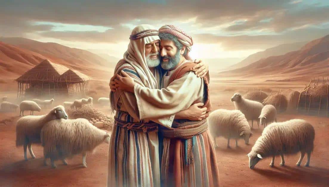 A Reunião Emocionante entre Jacó e Esaú