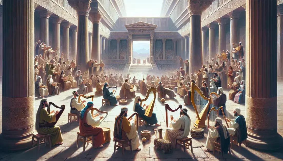 1 Crônicas 25: A Organização dos Músicos para o Culto