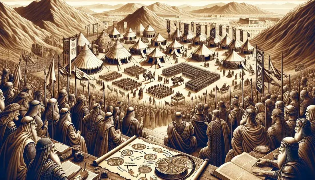 1 Crônicas 27: A Organização do Exército e dos Líderes de Israel