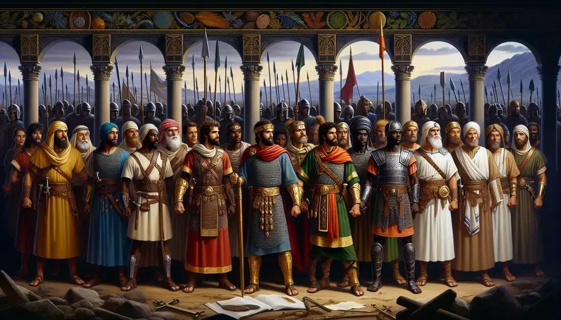 A Aliança dos Guerreiros com Davi