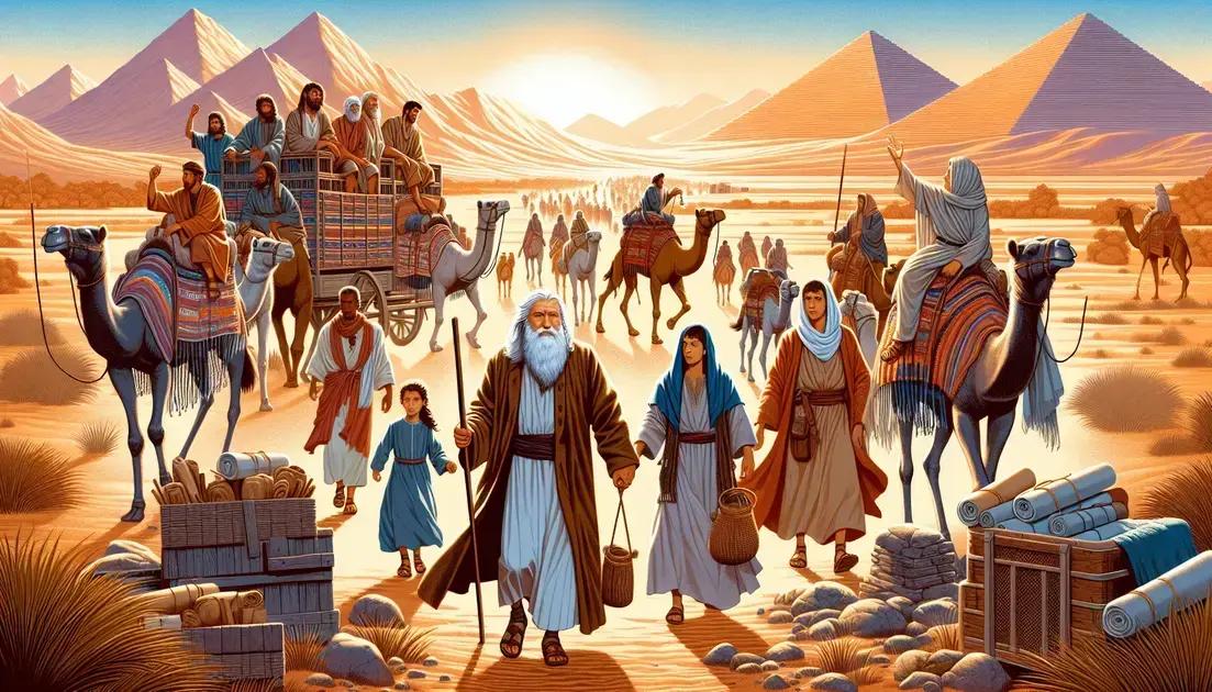 A Decisão de Jacó de Ir ao Egito