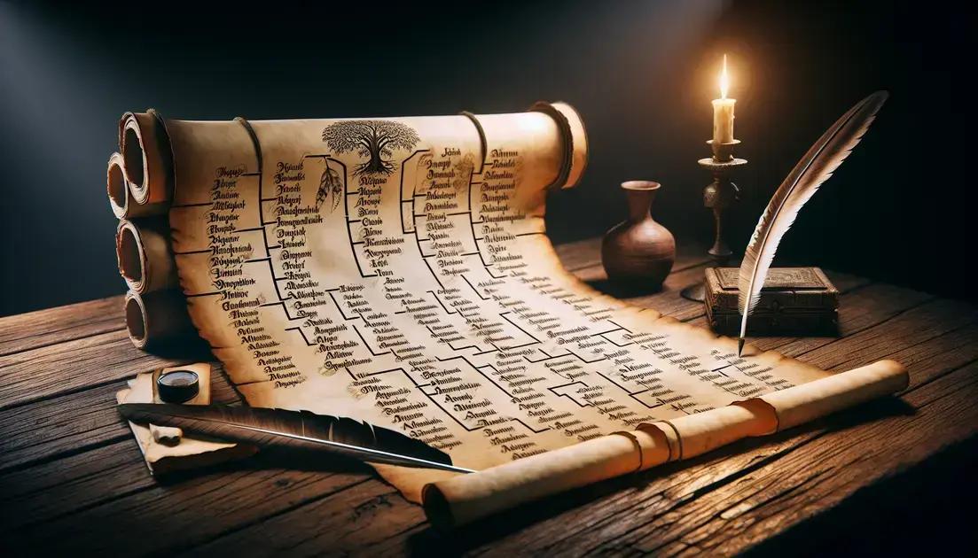 A Genealogia de Adão e Seus Descendentes