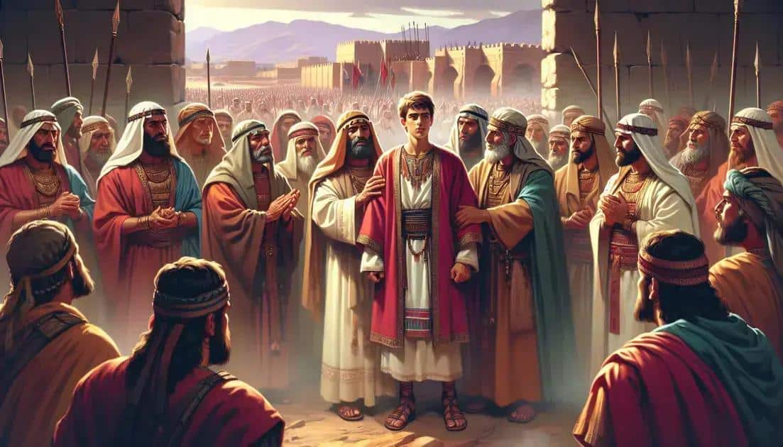 A Unção de Davi como Rei de Judá