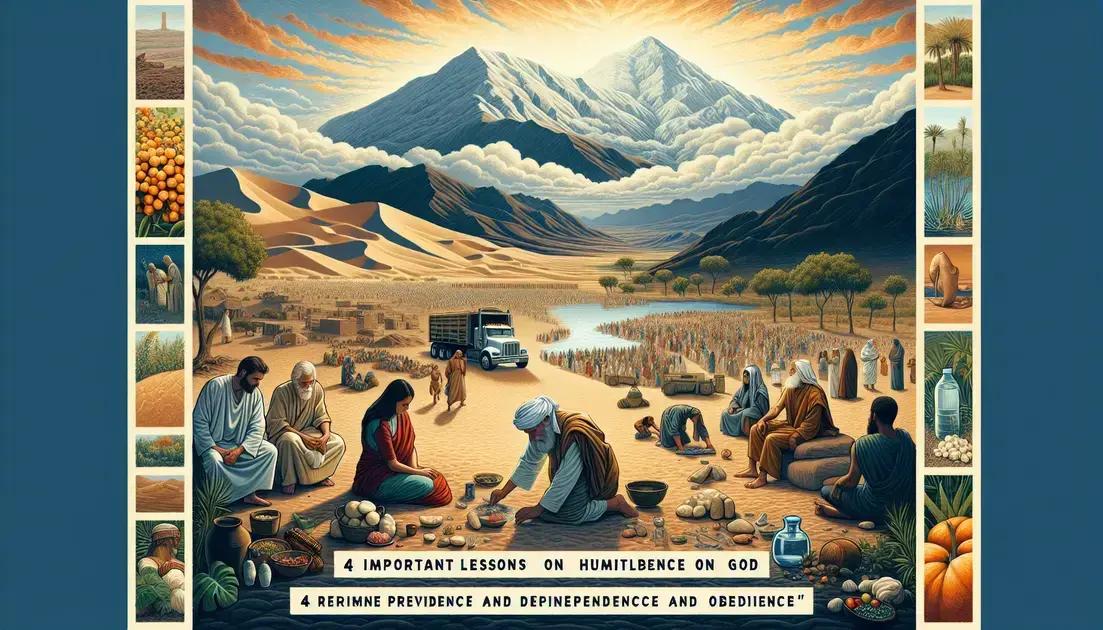 Deuteronômio 8: 4 Lições Importantes sobre Humildade e Dependência de Deus