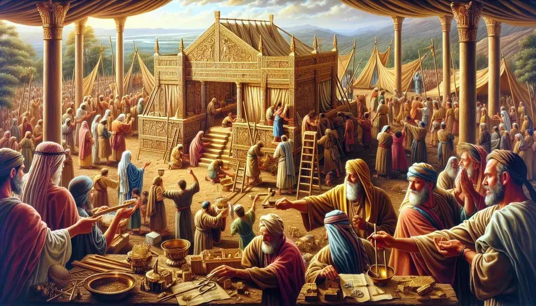 Êxodo 36: 5 Lições Importantes sobre a Construção do Tabernáculo