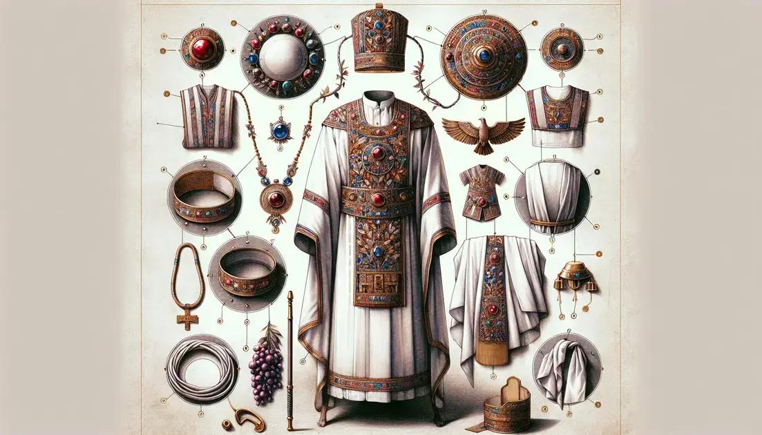 Os Elementos dos Vestidos de Arão